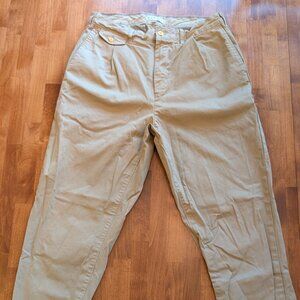 Alex Mill Standard Pleated Pant in Vintage Khaki